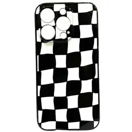 Softcase Chessboard iPhone 14 Pro