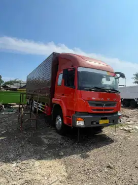 Truk wing box mitsubishi fuso fj 2523, tronton 6x2, Th 2015