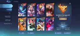Akun Mobile legend sultan