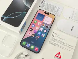 iPhone 16 Promax 256gb Garansi Resmi Fullset Original Mulus Like New