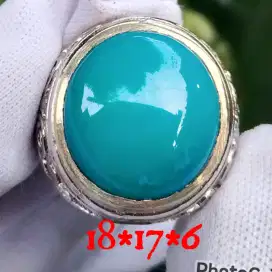 Natural bacan Doko bluish dim 18*17*6 ringalfaka size 8 net harga