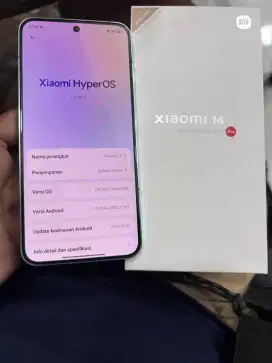 Xiaomi 14 5G 8/256 like new lngkp ori no minus resmi bs tker tmabh