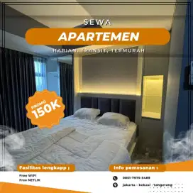 Sewa Apartemen Harian Kalibata City Jakarta Selatan Termurah
