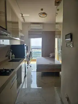Dijual Apartemen Studio SkyHouse BSD Dengan City View Cantik
