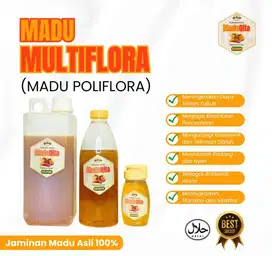 Madu multiflora kemasan 1 liter