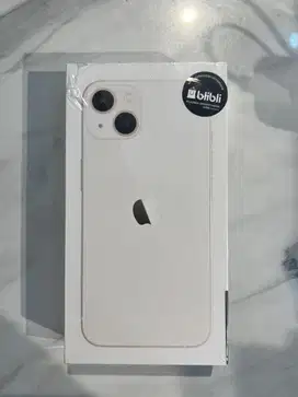 Iphone 13 new 128gb starlight