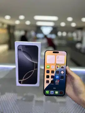 iPhone 16 pro max 256gb fullset, garansi resmi/ibox 11 bulan