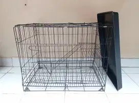 Kandang Kucing Medium Tingkat Plus Tatakan
