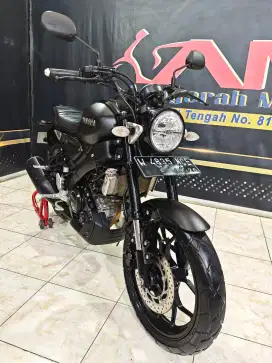 XSR 155cc black mate 2021 km 12rb retro modern. Anugerah motor rungkut