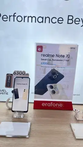 REALME NOTE 70 TAHAN BANTING