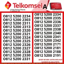Cek Nomor Cantik Simpati Telkomsel Prabayar dengan harga Rp42.500. Dap