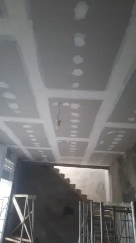 Servis plafon gypsum,pvc
