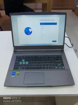 LAPTOP GAMING MSI THIN 15 B13VF INTEL I5 13420H 16GB 512GB RTX4060-8GB