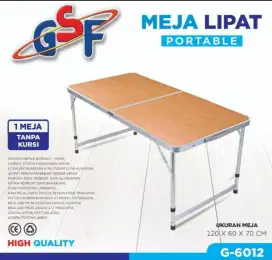 Meja Lipat Portabel