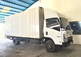 MURAH CDD Long Isuzu Elf NMR L box besi 2024 bok