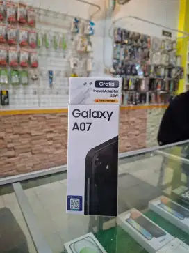 Samsung A07 4/64GB garansi resmi tam 1 tahun
