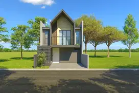 Ngaglik Sleman, Jual Rumah Jogja Model Scandinavia Dekat UII