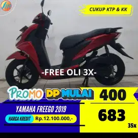 DP PROMO 400RIBU YAMAHA FREEGO 125 TAHUN 2019 ANGSURAN SANGAT RINGAN