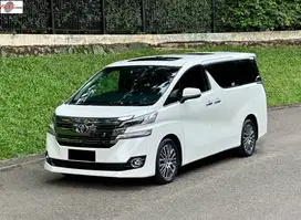 TOYOTA VELLFIRE G ATPM 2017 2.5 AT PILOT SEAT LOW KM.52RB#F5ST