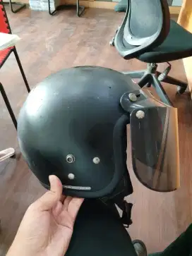 helm cargloss hitam