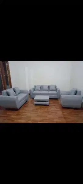 Sofa 321 Minimalis cantik, Kain Kagawa Informa..