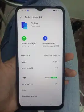 Oppo A17 ram 4/64 hp only