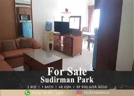 Jual Apartemen Sudirman Park 2 Kamar Tidur Lantai Tinggi