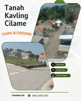 Tanah kavling Bandung Barat nuansa alam Pakuhaji