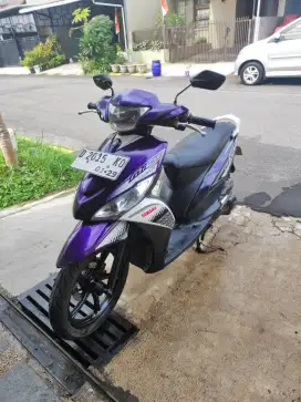 JUAL CEPAT MIO J 2014 WARNA UNGU KOTAMADYA