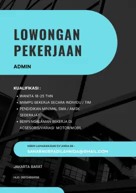 Lowongan Pekerjaan Jakarta