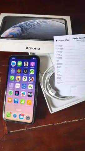 Iphone XR 64Gb Black ex Resmi No Inter
