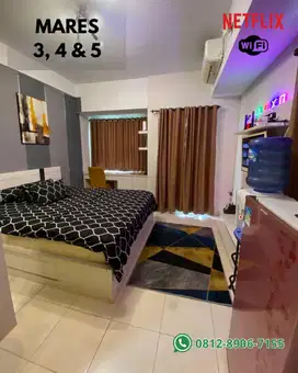 Apartement Mares 3, 4 & 5, Sewa Mingguan