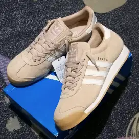 Sepatu sneakers Adidas Samoa Trainer JH9050 Ori store Beige New 2024