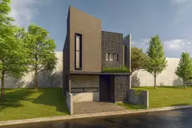 Jl. Kaliurang Km.12 Sleman, Rumah Jogja Model Industrial Dekat UII