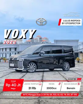 [LOW KM] Toyota Voxy NIK 2022 mdl 2023
