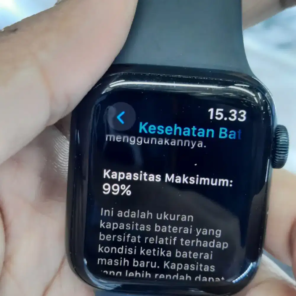 Apple watch 7 40mm grs resmi grs resmi 99%