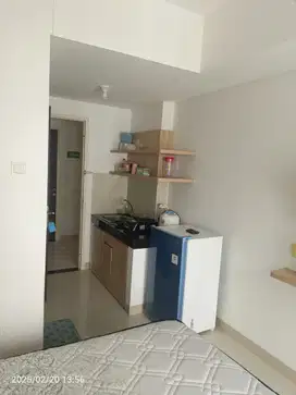Dijual unit studio 100% baru full furnish