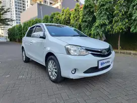 DP MURAH Toyota Etios Valco 1.2 G Bensin-MT 2015 Putih CTFVB