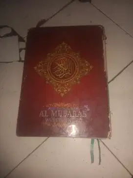 Buku Qur'an Mubarok besar