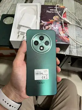 Oppo reno 12f 8/256 istimewah fullset original baru sebulan net aja