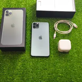 iPhone 11 Pro Max 256Gb Midnight Green Ex inter Imei 100% aman BH 84%