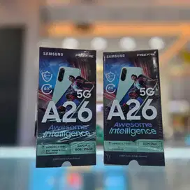 Samsung Galaxy A26 5G Baru dan segel bergaransi r3smi