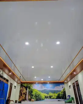 Plafon pvc terpasang