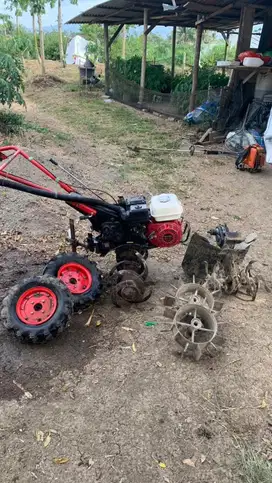 Mesin cakar baja quick cultivator HONDA GX 200