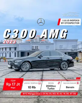 [LOW KM] C300 AMG NIK 2023 Warranty Perfect Condition 2024
