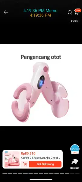 Shape leg abs , tinggal cas aja.