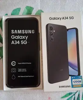 Samsung A34 5G Versi 8/256 Hitam