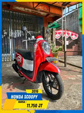 HONDA SCOOPY 2016 MESIN DIJAMIN AMAN HIKMAH MOTOR KEPUH
