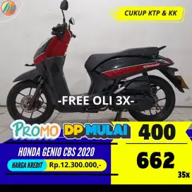 DP CUMA 400RIBU CASHBACK 250RIBU HONDA GENIO CBS 2020 ANGSURAN RINGAN