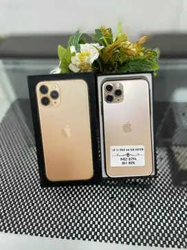 IPHONE 11 PRO 64GB EX INTER FULLSET MULUS NO MINUS BISA KREDIT DAN TT